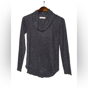 Chaser X Revolve Thermal Waffle Knit Long Sleeve Sparkle Sweater Women S Work‎
